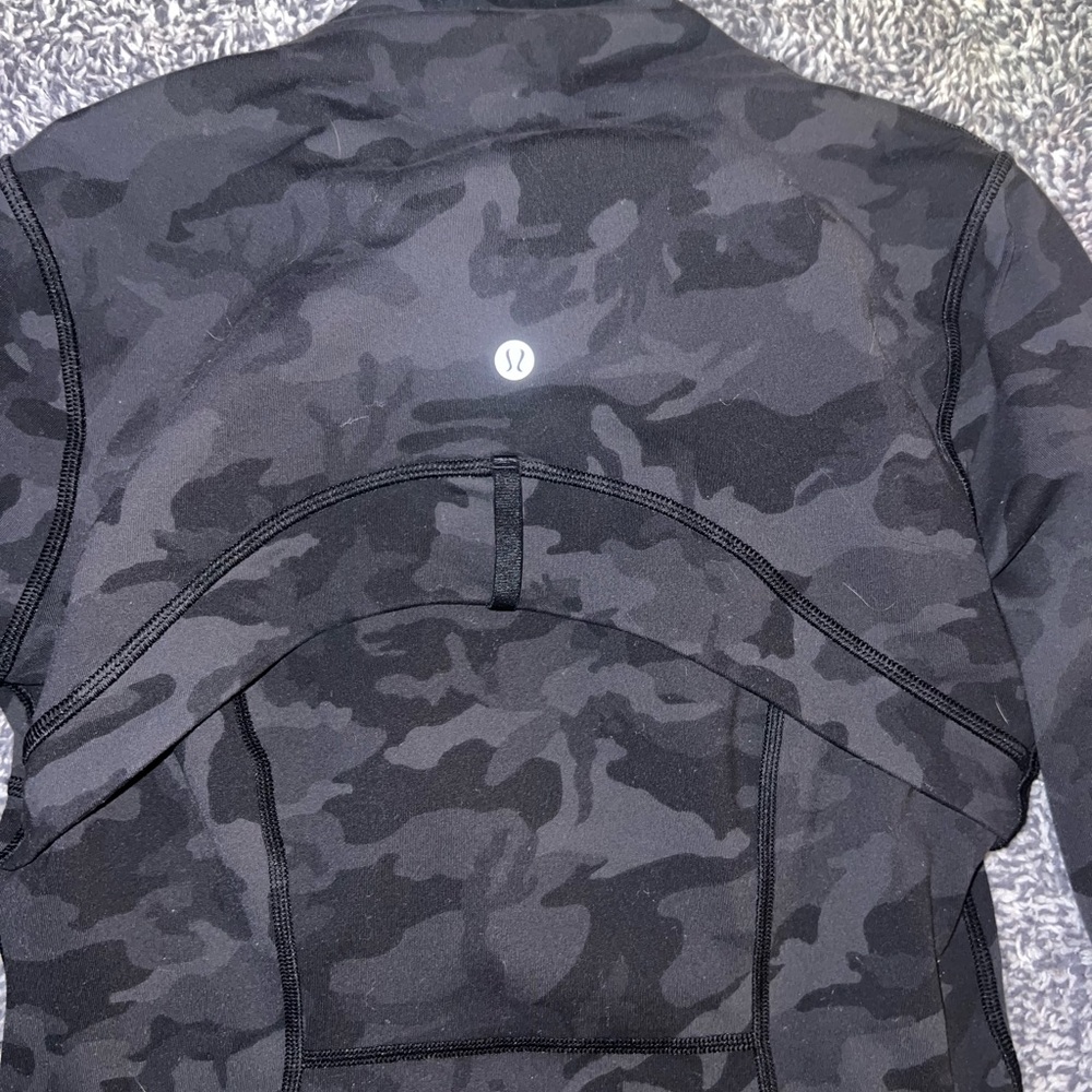 Lululemon Black Camo Jacket